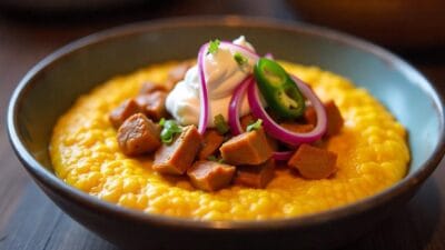 A traditional Romanian meal featuring hearty dishes with fresh local ingredients.