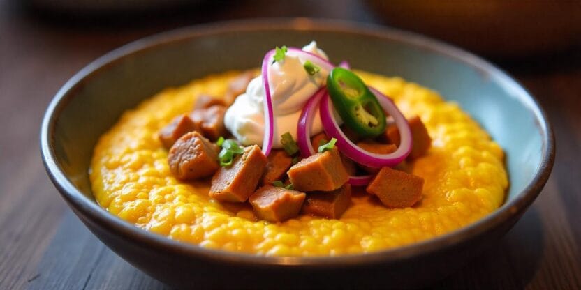 A traditional Romanian meal featuring hearty dishes with fresh local ingredients.