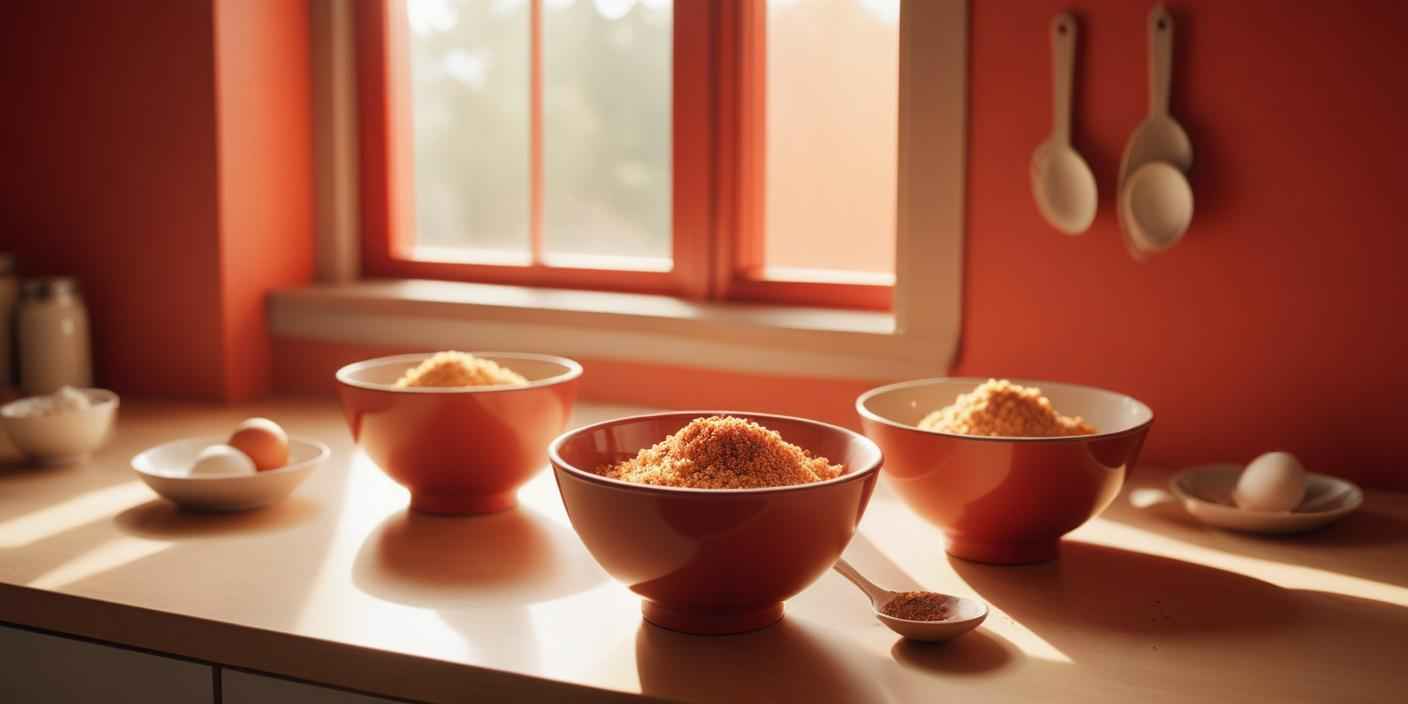 Three bowls of finely grated cheese on a sunlit wooden table near a window.