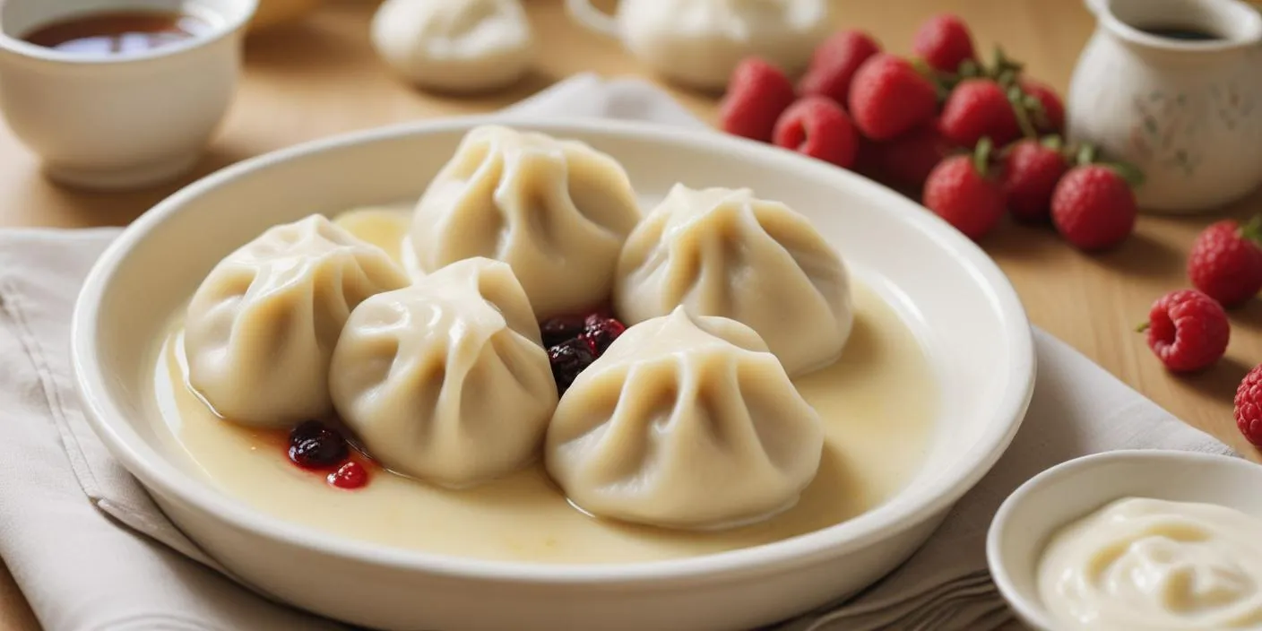 Pampuchy are soft, fluffy Polish steamed dumplings made from yeast dough, perfect for both sweet and savory dishes.