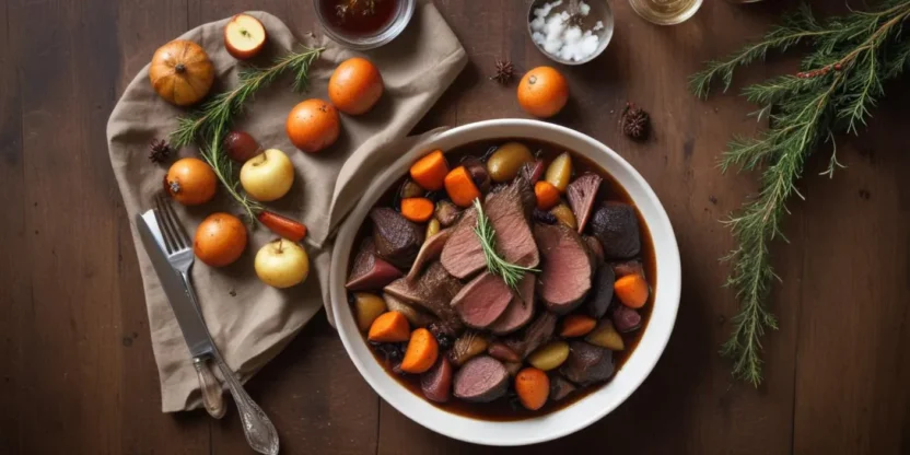 Braised Elk with Root Vegetables – A Taste of Estonian Wilderness