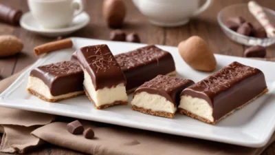 Túró Rudi – Traditional Hungarian chocolate-covered cottage cheese bar
