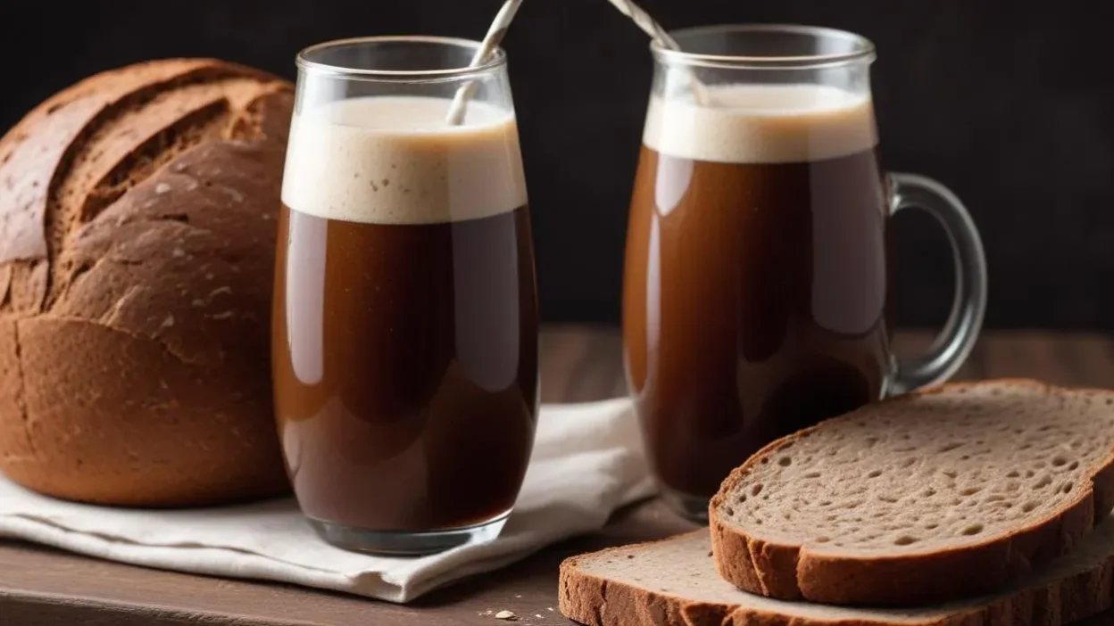 Kali is a traditional Estonian drink made from dark rye bread. This refreshing, lightly carbonated beverage offers a unique malty flavor with subtle sweetness and tang.