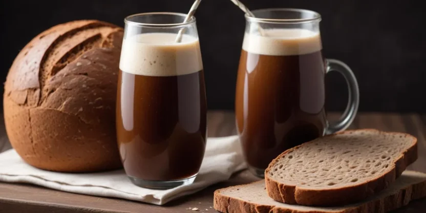 Kali is a traditional Estonian drink made from dark rye bread. This refreshing, lightly carbonated beverage offers a unique malty flavor with subtle sweetness and tang.