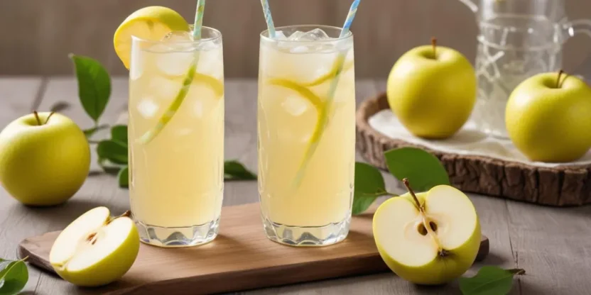 Valge Klaar apples — crisp, pale green Estonian summer apples known for their tart flavor and early harvest.