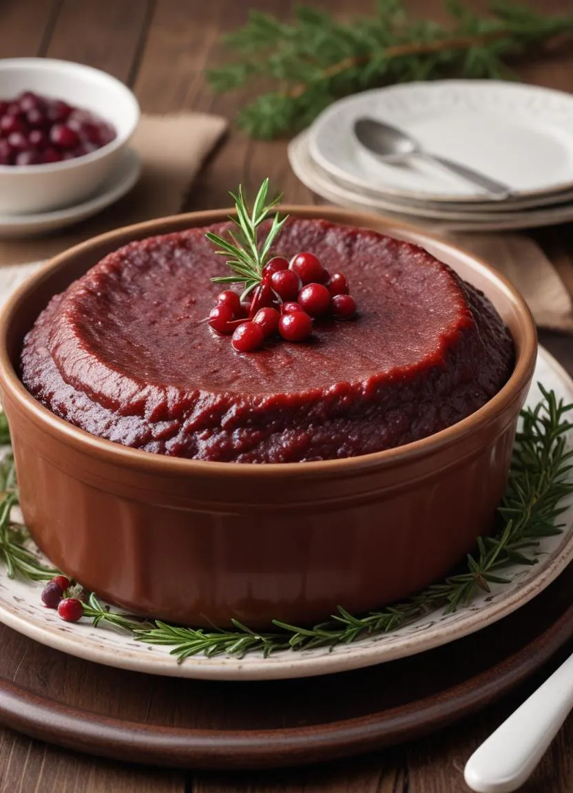 A hearty serving of Swedish blodpudding, a blood sausage, accompanied by crispy bacon, pickled cabbage, and a dollop of lingonberry jam.