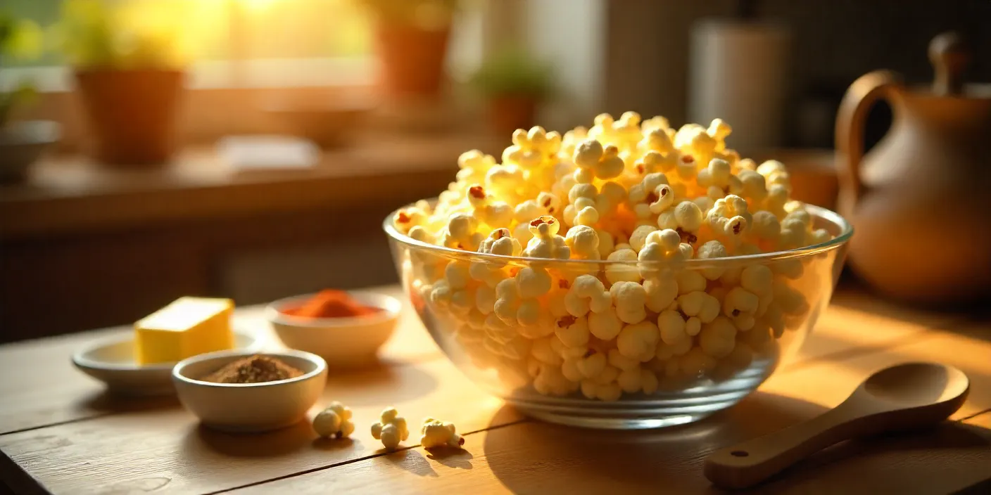Perfect Homemade Popcorn in MinutesBookOfFoods