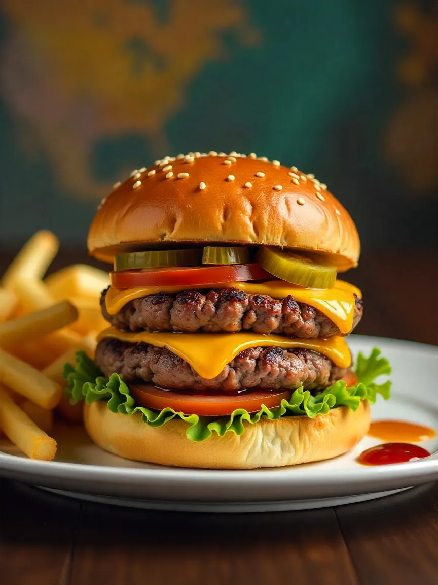 Assembling the Perfect Burger: The Art of Layering