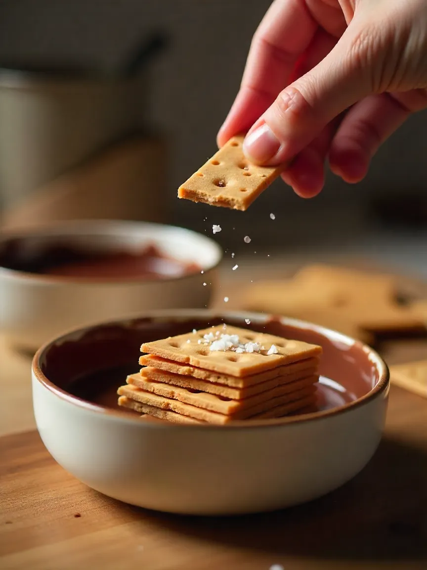Tips for perfect homemade chocolate wafer bars: gentle melting, crisp wafers, and a pinch of salt.