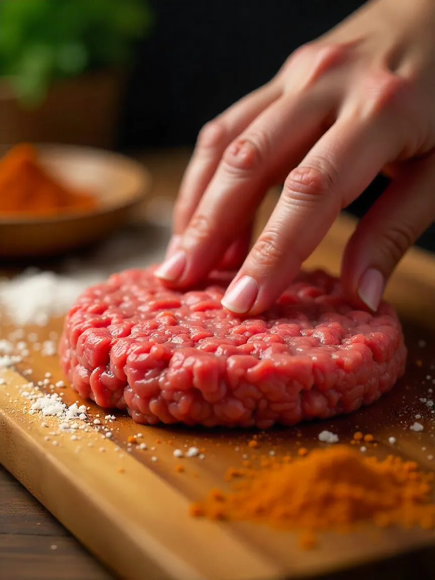 Preparing the Perfect Patty for a Juicy Burger
