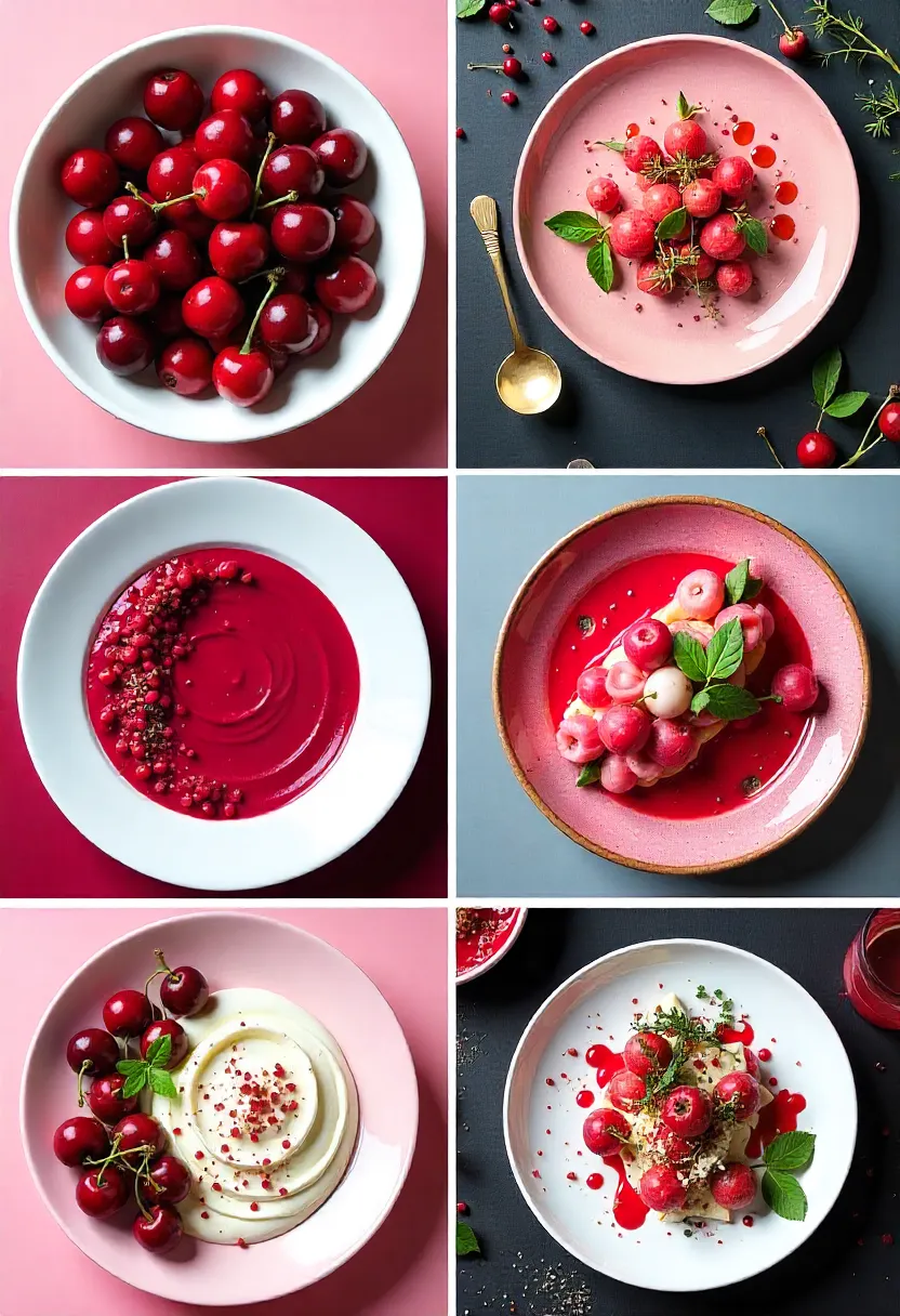 The collage emphasizes creativity, vibrant colors, and visually striking, healthy meals.