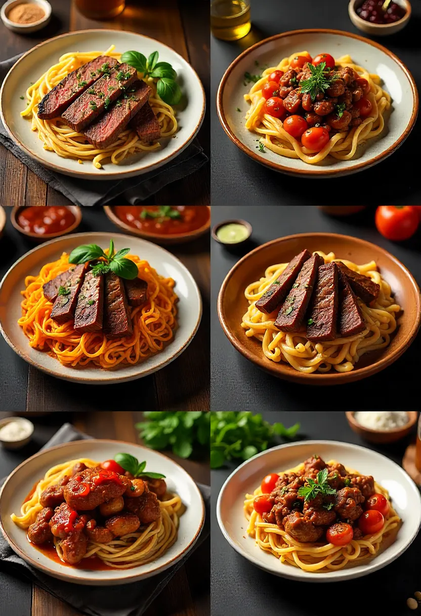 The dishes are styled on rustic and vibrant surfaces with fresh herbs, spices, and small serving accessories, emphasizing global flavors, culture, and the joy of cooking.