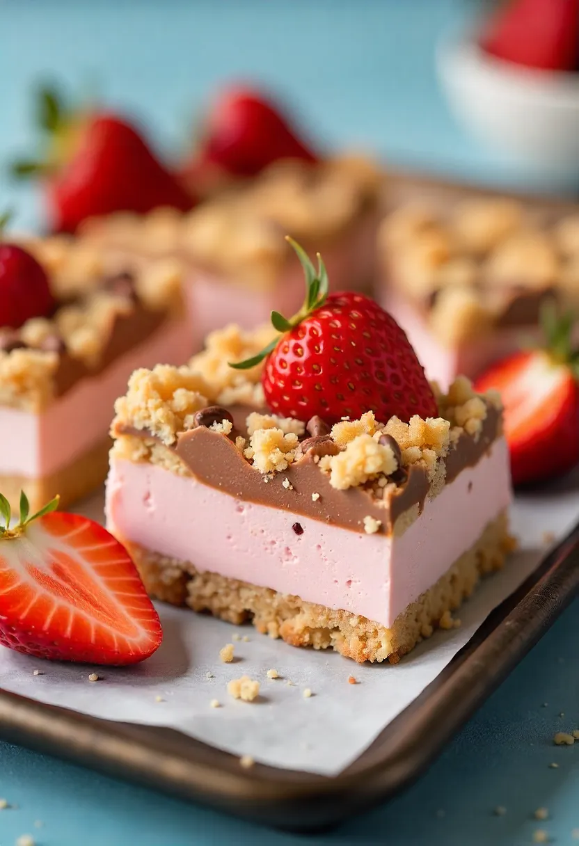 Realistic photo of homemade ice cream bars and pies made with Swiss meringue—light, airy, and firm enough to slice cleanly.