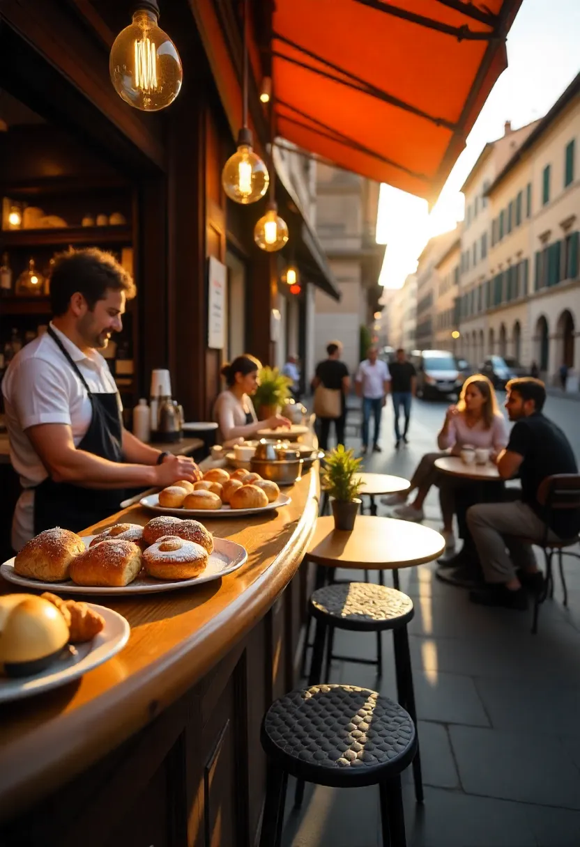 Collage of Italian festive desserts: Panettone, Colomba Pasquale, and Struffoli on a holiday table.