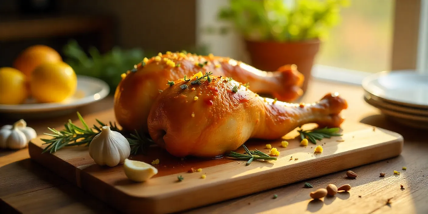 Easy Oven-Roasted Turkey Legs with Golden SkinBookOfFoods