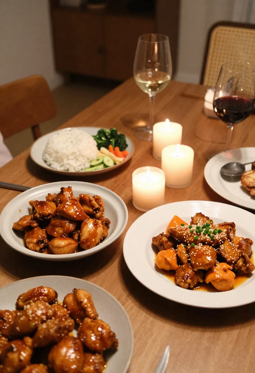 Kid-friendly and elegant dinner party versions of homemade orange chicken