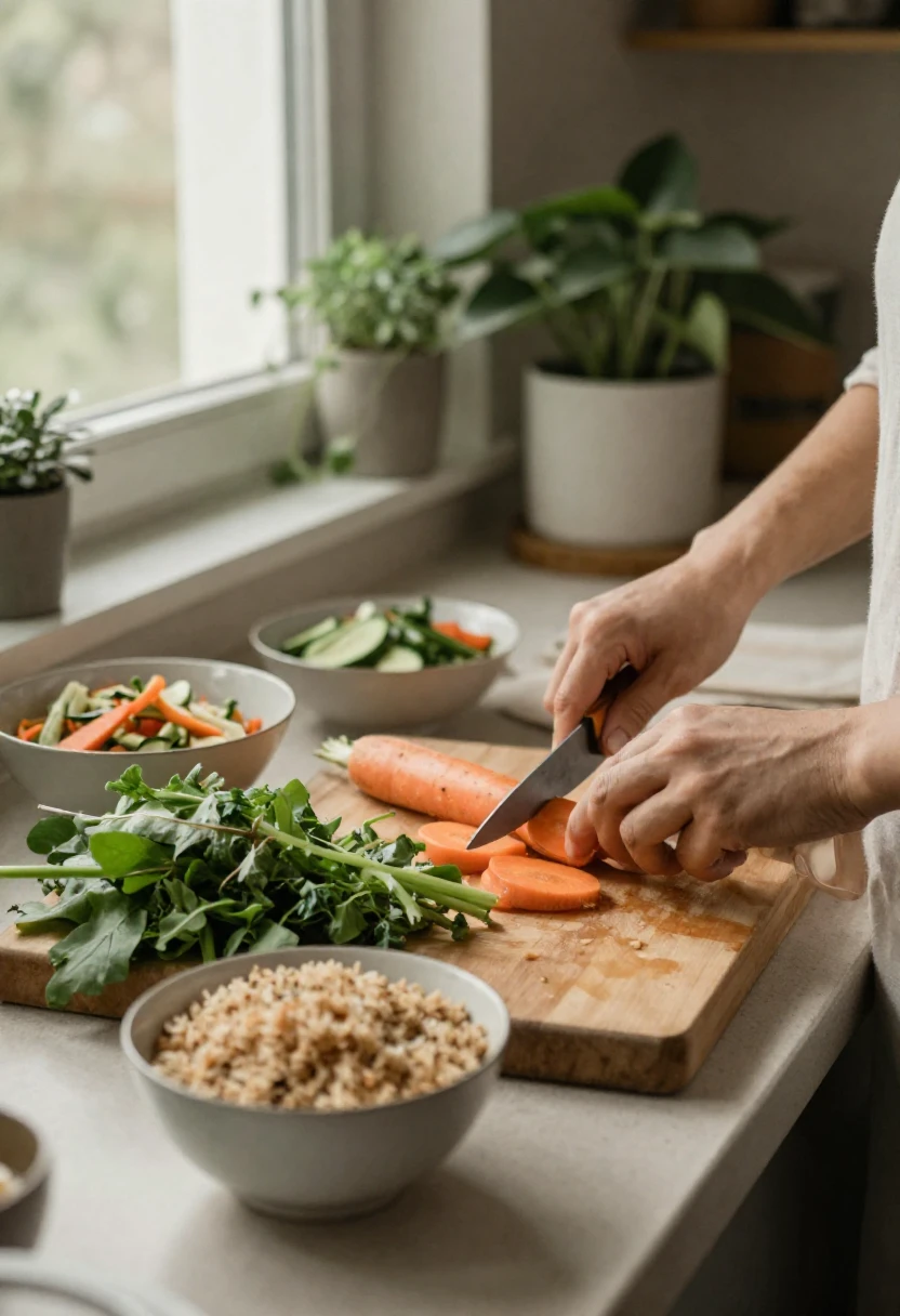 Preparing whole foods commonly used in the macrobiotic diet