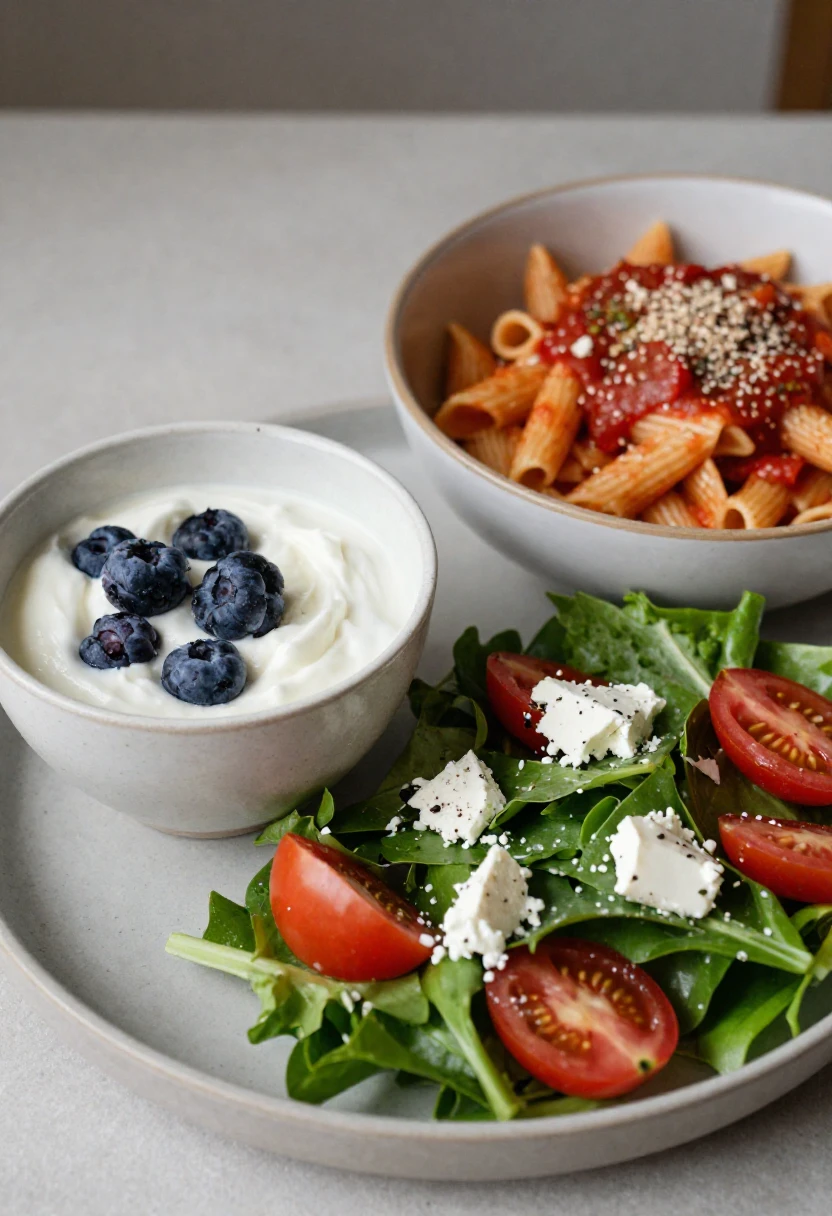 Simple everyday meals made with organic staples