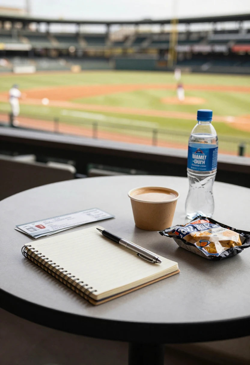 Simple game-day food planning before heading to the stadium.