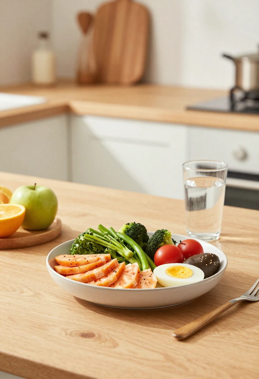 Balanced eating habits that support long-term health