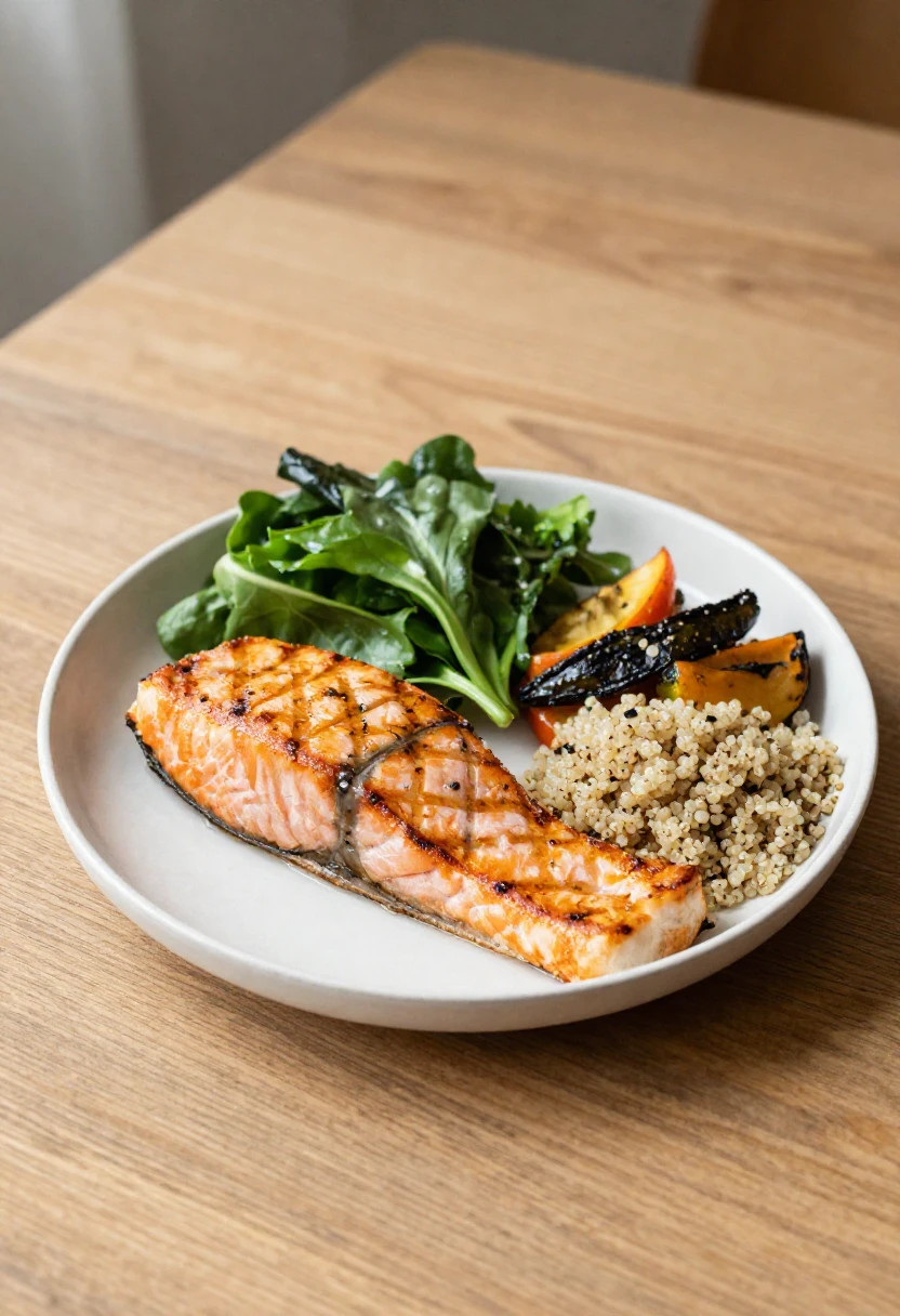 Balanced whole-food meal supporting healthy weight management.