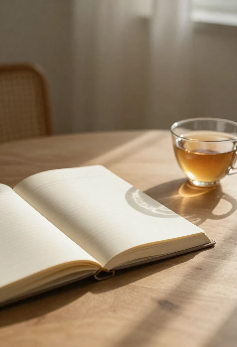 An open journal in soft morning light representing the confusion that comes before clarity.