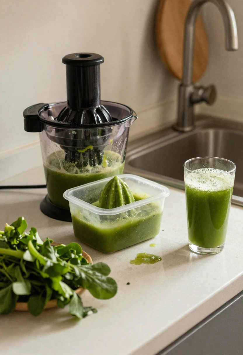 Common juicing mistakes with wet pulp and foamy green juice