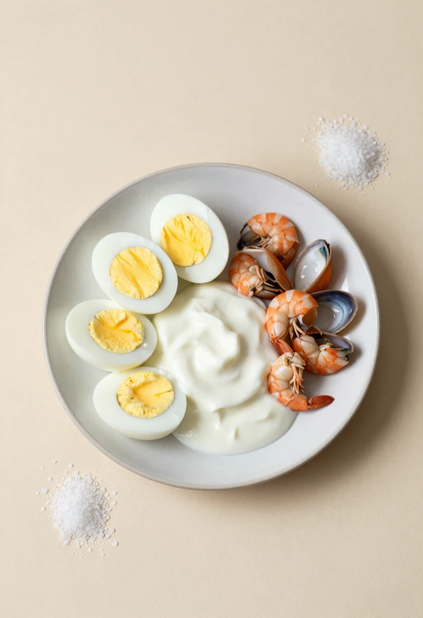Foods that support thyroid health through iodine intake.