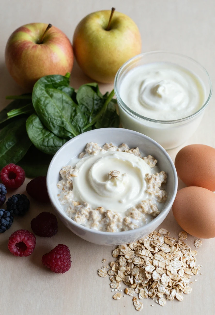 Simple organic food swaps for breakfast and everyday meals.