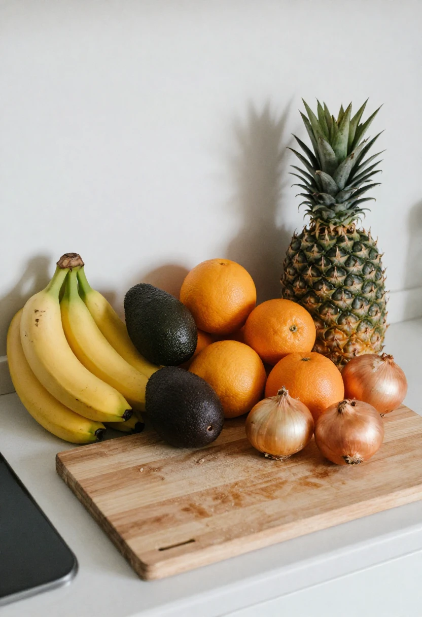 Thick-skinned fruits and vegetables that may be lower-priority organic buys.