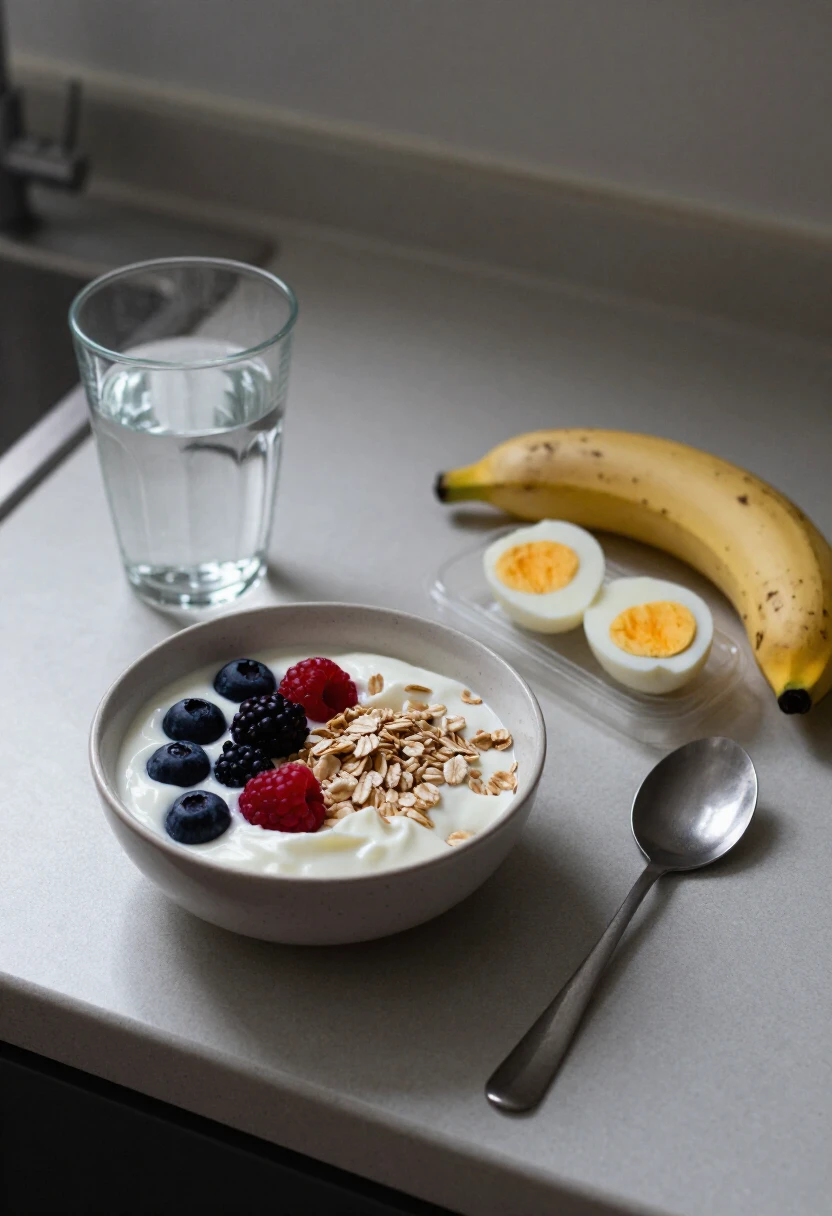 Simple repeatable healthy foods for busy weekday eating habits.
